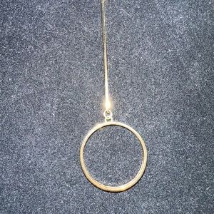 Jenny Bird long circle shoulder duster earrings